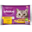 WHISKAS Senior krmivo pre dospelé mačky s lahodným hovädzím mäsom