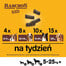PEDIGREE Ranchos Slices s hovädzím mäsom 8x60g