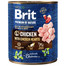 BRIT Premium by Nature Paštéta pre psov z bravčového mäsa 24 x 800 g