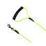 PET NOVA nylonové vodítko 120 cm / 1 cm neónovo zelené