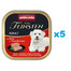 ANIMONDA Vom Feinsten Classic hovädzie a morčacie srdcia 5 x 150 g
