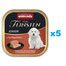 ANIMONDA Vom Feinsten Junior Krmivo pre psov s kuracou pečeňou 5 x 150 g