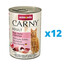 ANIMONDA Carny hovädzie/morčacie/krevety 12 x 400 g