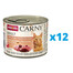 ANIMONDA Carny Adult kuracie, morčacie a kačacie srdcia 12 x 200 g