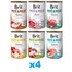 BRIT Pate&Meat Mix príchutí 24x400 g