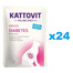 KATTOVIT Feline Diet Diabetes s lososom 24 x 85 g