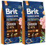 BRIT Premium By Nature Senior Small Medium S+M 16 kg (2 x 8 kg)