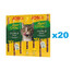 JOSERA JosiCat Meat Sticks kuracie a kačacie tyčinky pre mačky 20x35g