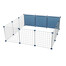 ZOLUX NEOLIFE Výbeh pre morčatá Neopark 105x105x35 cm modrý