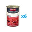 ANIMONDA GranCarno Junior hovädzie s morčacími srdciami 6 x 400 g