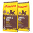 JOSERA Lamm&Reis 2 x 12,5kg pre dospelých psov s jahňacinou