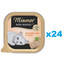 MIAMOR Milde Mahlzeit 24×100 g Maškrta s hydinou a ryžou