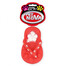 PET NOVA DOG LIFE STYLE Hračka v tvare Žabky, 15 cm, červená