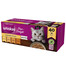 WHISKAS Adult mix hydinových príchutí v želé 40x85g