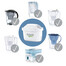 BRITA MAXTRA PRO Tvrdá voda Expert 3+1 vodný filter (4 ks)