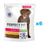 PERFECT FIT Adult 1+ kompletné suché krmivo pre dospelých psov veľkých plemien, bohaté na kuracie mäso 6x825g