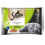 SHEBA Delicacy Fine Flake Zmes príchutí želé 13 x 4 x 85 g