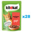 KITEKAT Hovädzie mäso v omáčke 28x85 g pre dospelé mačky