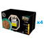 SHEBA Selection Hydinové príchute 32x85 g kompletné krmivo pre dospelé mačky v omáčke kúsky s kuracím a morčacím, kuracím, hydinovým, morčacím