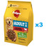 PEDIGREE Adult 3x2.6 kg s hovädzinou a zeleninou