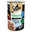 SHEBA konzerva 400 g Nature's Collection s bielou rybou a pečeňou s mrkvovou oblohou v omáčke