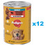 PEDIGREE Adult  12x400g - krmivo pre psov s hovädzím mäsom v želé