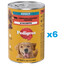 PEDIGREE Adult 6x1200g - krmivo pre psov s hovädzou konzervou
