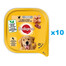 PEDIGREE Adult 10x300 g vlhké krmivo pre psov s kuracím mäsom a rybím olejom