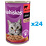 WHISKAS Hovädzie v omáčke 24x400 g