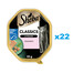 SHEBA Classics vanička 22x85 g kompletné krmivo pre dospelé mačky s lososom vo vaničke