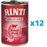 RINTI Singlefleisch Beef Pure monobiałkowa wołowina 12 x 800 g