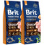 BRIT Premium By Nature Senior Small Medium S+M 2 x 15 kg