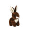 TRIXIE Plyšový králik 15 cm 4 ks