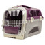 CATIT Box transportný Design Cabrio sivo/vínový
