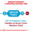 ROYAL CANIN Medium Puppy 15 kg granule pre stredné šteňatá