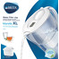 BRITA Filtračná kanvica Marella XL Maxtra + 3,5 l biela