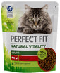 PERFECT FIT Natural Vitality 1+ s hovädzím a kuracím mäsom 650 g - suché krmivo pre dospelé mačky