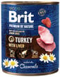 BRIT Premium by Nature Turkey and Liver 800 g