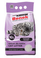BENEK Super Standard bentonitové stelivo pre mačky s vôňou levandule 10 l