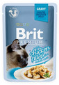 BRIT Premium Cat Fillets in Gravy Chicken 85g