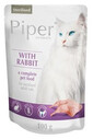 DOLINA NOTECI PIPER Animals pre sterilizované mačky s králikom 100 g