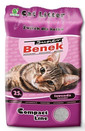 Benek Super compact bentonitové stelivo vôňa levandule 25 L