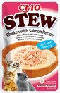 INABA Cat CIAO Stew Chicken & Salmon 40g