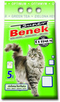 BENEK Super Optimum Bentonitové stelivo s vôňou zeleného čaju 5 l