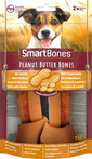 SmartBones Peanut Butter medium – Žuvacie tyčinky pre psov stredných plemien s arašidovým maslom 2 ks