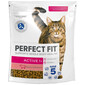 PERFECT FIT (Active 1+) 750g Suché krmivo pre mačky s vysokým obsahom hovädzieho mäsa