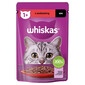 WHISKAS Adult 85g vrecúško krmiva pre dospelé mačky v hovädzej omáčke