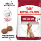 ROYAL CANIN Medium Adult 7+ granule pre starších psov stredných plemien nad 7 rokov 15kg